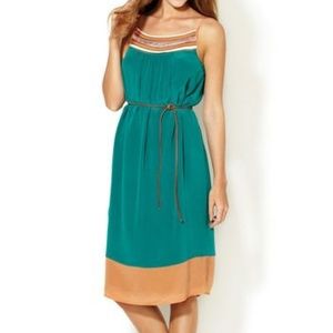 French Connection Chain Gang Silk Dress US 4